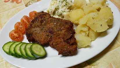 Pikantní králičí řízky