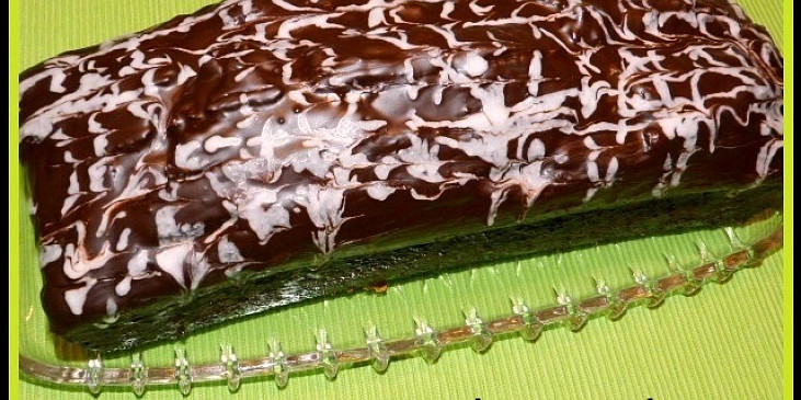 Řezaný čokoládový koláč