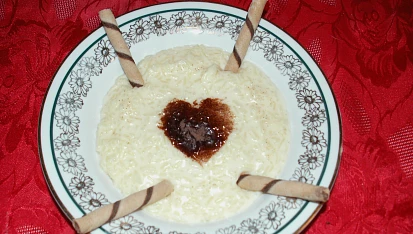 Rýžová kaše s pudingem z DP, vařím jí často dík za recept je to prima rychlovka
