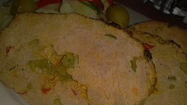 Sekaná několika chutí a barev s fazolkami