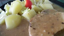 Selská vepřová kýta