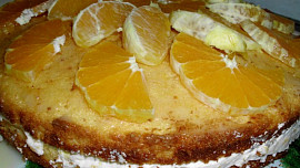 Španělský dort s pomeranči