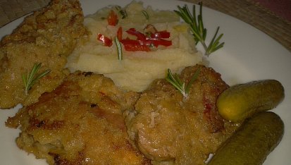Šťavnaté a chutné řízečky  z býčích žláz