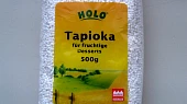 Tapioka se špenátem a sušenými brusinkami