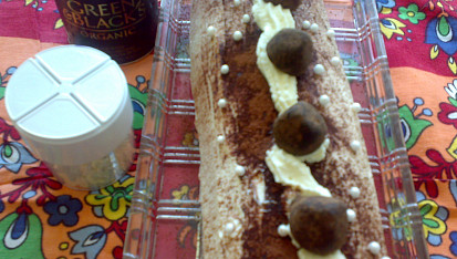 Tiramisu roláda s Mascarpone