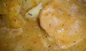 Vepřové plátky s česnekem a majoránkou (moooc dobré)