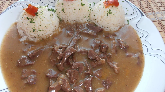 Vepřové srdce na slanině