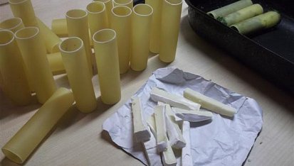 Zapečené cannelloni se špenátovou směsí