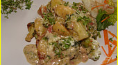 Zapečené gnocchi s brokolicí a sýrem