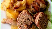 "Anglické" závitky ve "valašských" bramborách (Anglické závitky ve valašských bramborách)