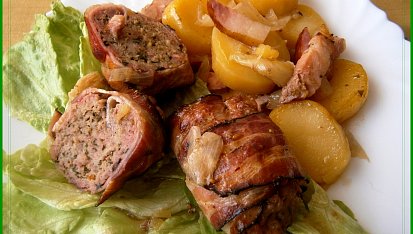 "Anglické" závitky ve "valašských" bramborách
