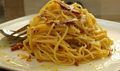 Autentické špagety carbonara podle Emanuela