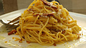 Autentické špagety carbonara podle Emanuela