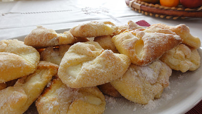 Babiččiny tvarohové šátečky s tvarohem