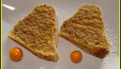 Bábovka s vaječným koňakem a kokosem