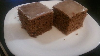 Báječný perník, citronová poleva (moučkový cukr + citrónová šťáva)