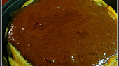 Božskorolský dortořez, nanesení kakaového těsta