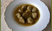 Bramboráčkové knedlíčky do polévky