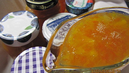 Citrusová marmeláda - confiture d´agrumes