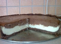 Čokoládový dort s tvarohovým krémem