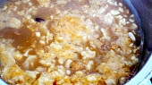 Fazolová polévka s haluškami- vyprošťovák