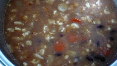 Fazolová polévka s haluškami- vyprošťovák