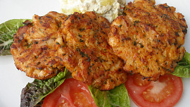 Harissové kuřecí placičky