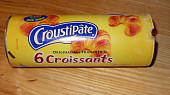 Hotové croissanty z plechovky