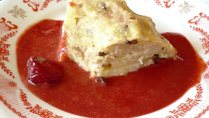 Houskový pudding    Retro