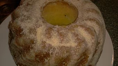 Jablíčkovo-brusinkovo-kokosová bábovka