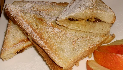 Jablkové toasty