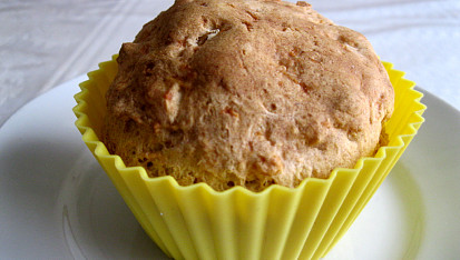 Jablkovo-skořicové muffiny bez lepku, mléka a vajec