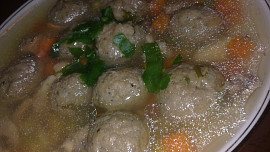 Játrovo-zázvorové knedlíčky do polévek