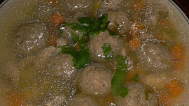 Játrovo-zázvorové knedlíčky do polévek