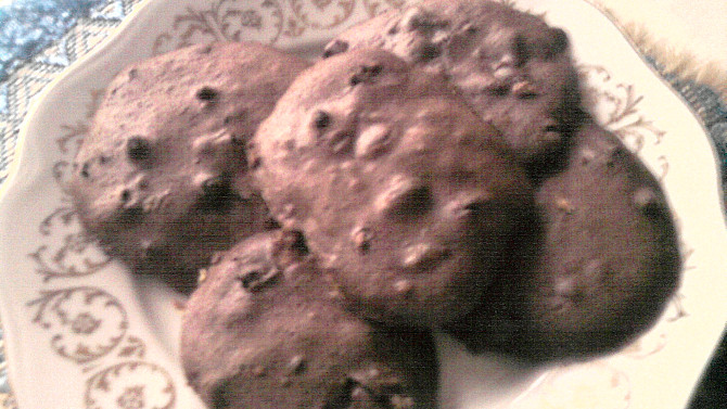 Cookies - velice jednoduché, hotové sušenky