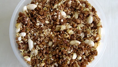 Kakaovo-kávové müsli bez lepku a mléka