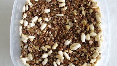 Kakaovo-kávové müsli bez lepku a mléka