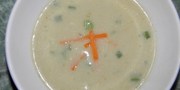 Krémová polévka z topinamburů