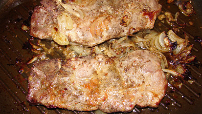 Krkovice na grilu