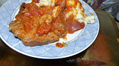 Krkovička na cibulích, česneku a rajčatech s bazalkou, Ingredience