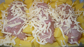 Kuřecí rolky pečené s bramborami - dietní