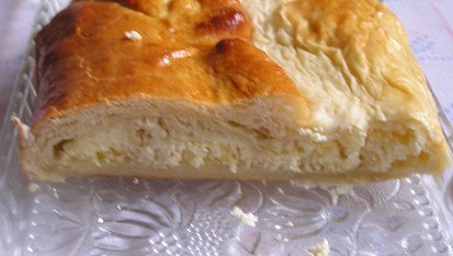 Kynutý "jakoštrůdl"s tvarohem, Kynutý "jakoštrůdl" s tvarohem