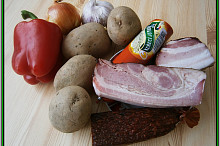 část použitých surovin