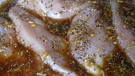 Marinovaná pomerančová kuřecí prsa