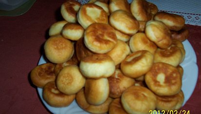 Mini vdolečky jako jednohubky, .... a je usmaženo