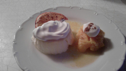 Panna Cotta s pomeranči