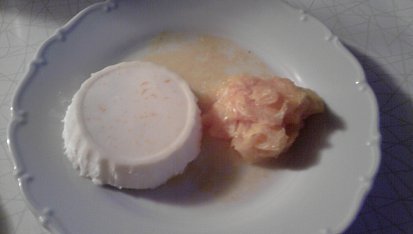 Panna Cotta s pomeranči