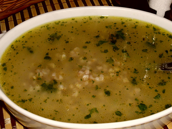 Pohanková polévka