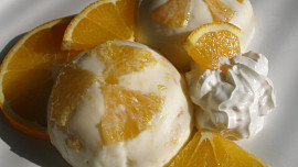 Pomerančové bábovičky z tvarohu