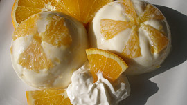 Pomerančové bábovičky z tvarohu